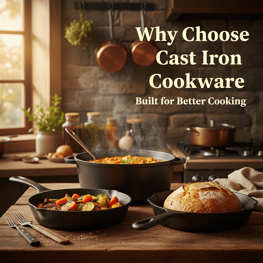 Cast Iron Cookware Sets for Ki - Camp Dutch Oven Cast recensie en prijs