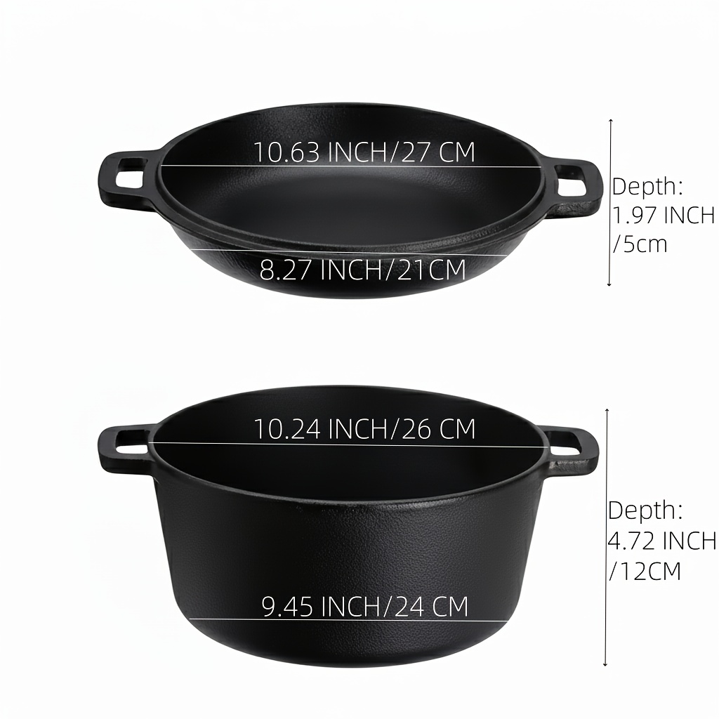 Cast Iron Cookware Sets for Ki - Camp Dutch Oven Cast recensie en prijs