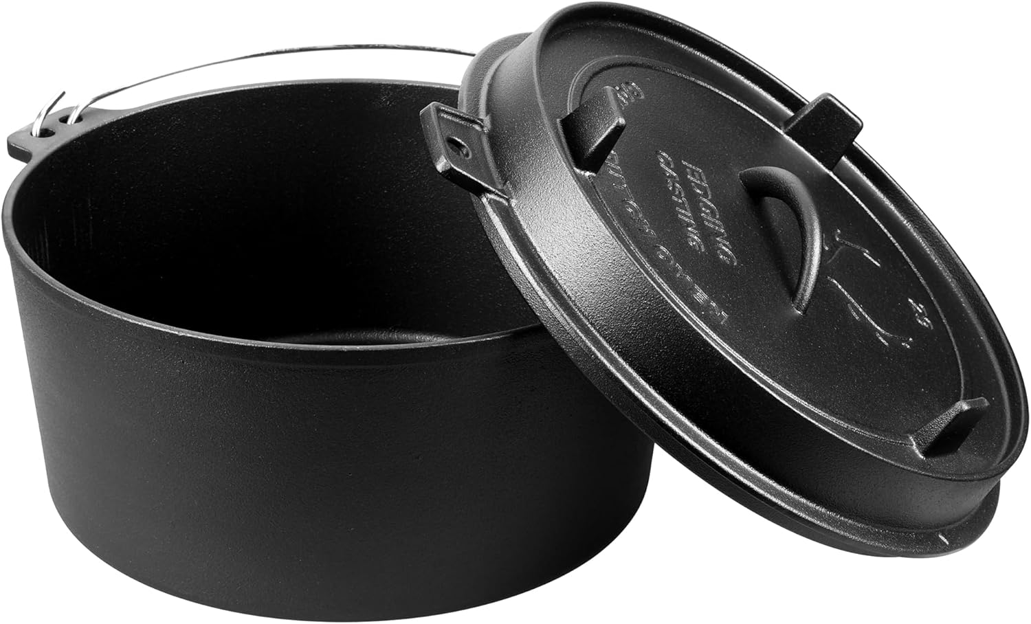8QT Pre-Seasoned Cast Iron Cam - Camp Dutch Oven Cast recensie en prijs