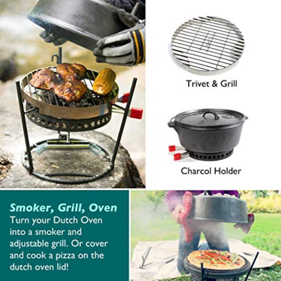 Outdoor Cooking Set - Dutch Ov - Camp Dutch Oven Cast recensie en prijs