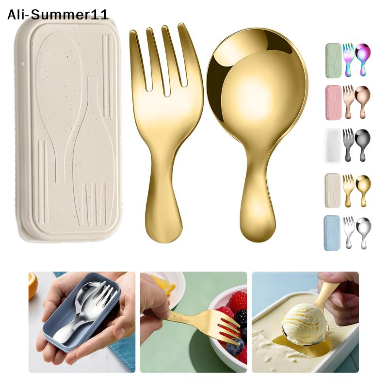【A6L】Steel Tableware Set Spoon - Camping Cooking Portable recensie en prijs