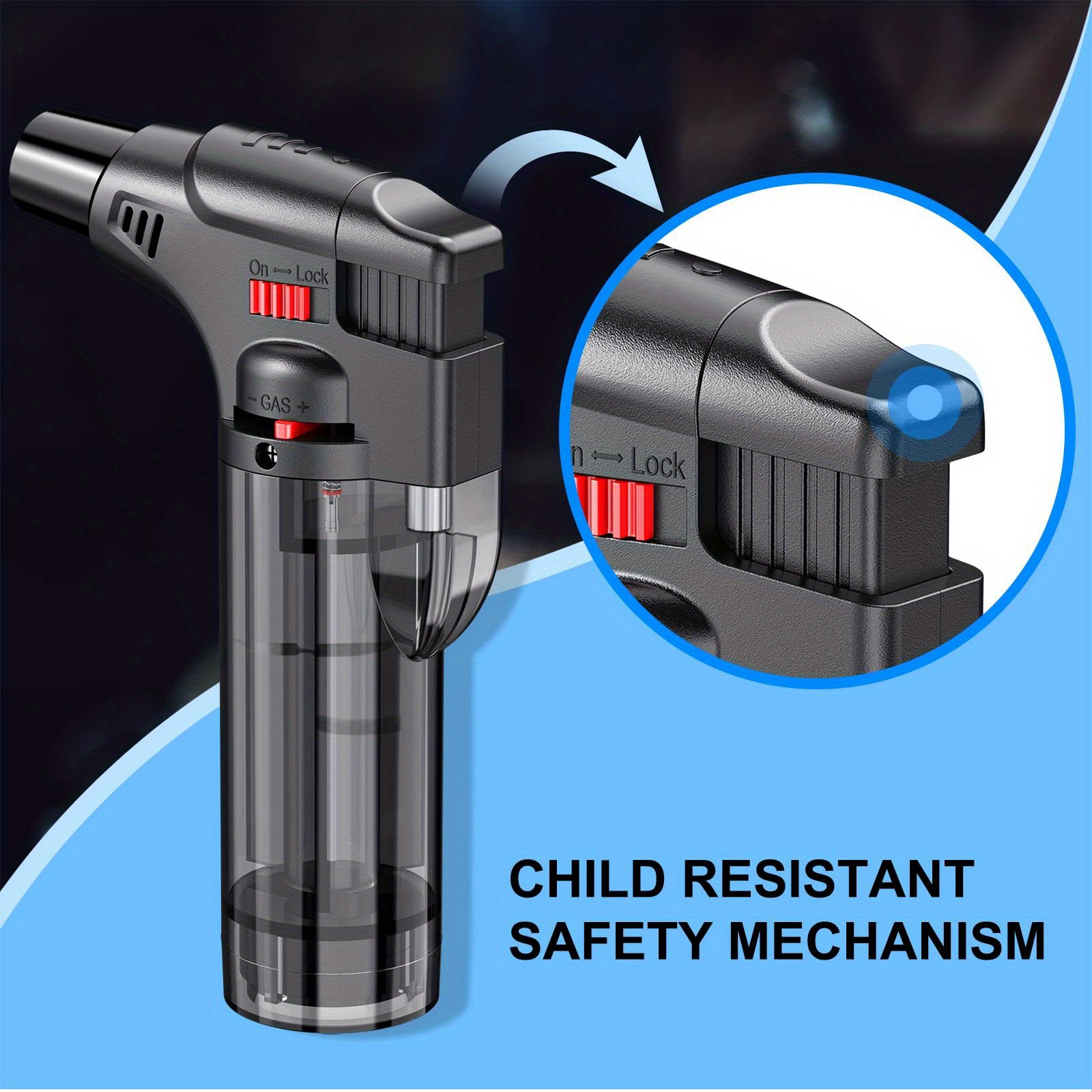 6PCS Spray Gun Jet Butane Gas  - Camping Cooking Flame recensie en prijs