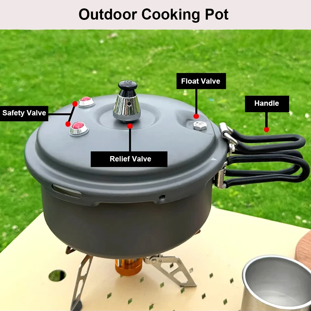 Camping Mini Pressure Cooking  - Camping Cooking Handle recensie en prijs