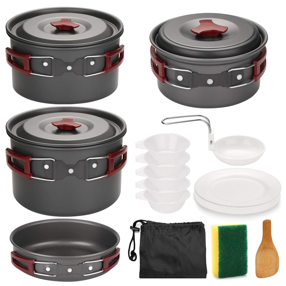 Outdoor Camping Cookware Kit N - Camping Cooking Basket recensie en prijs