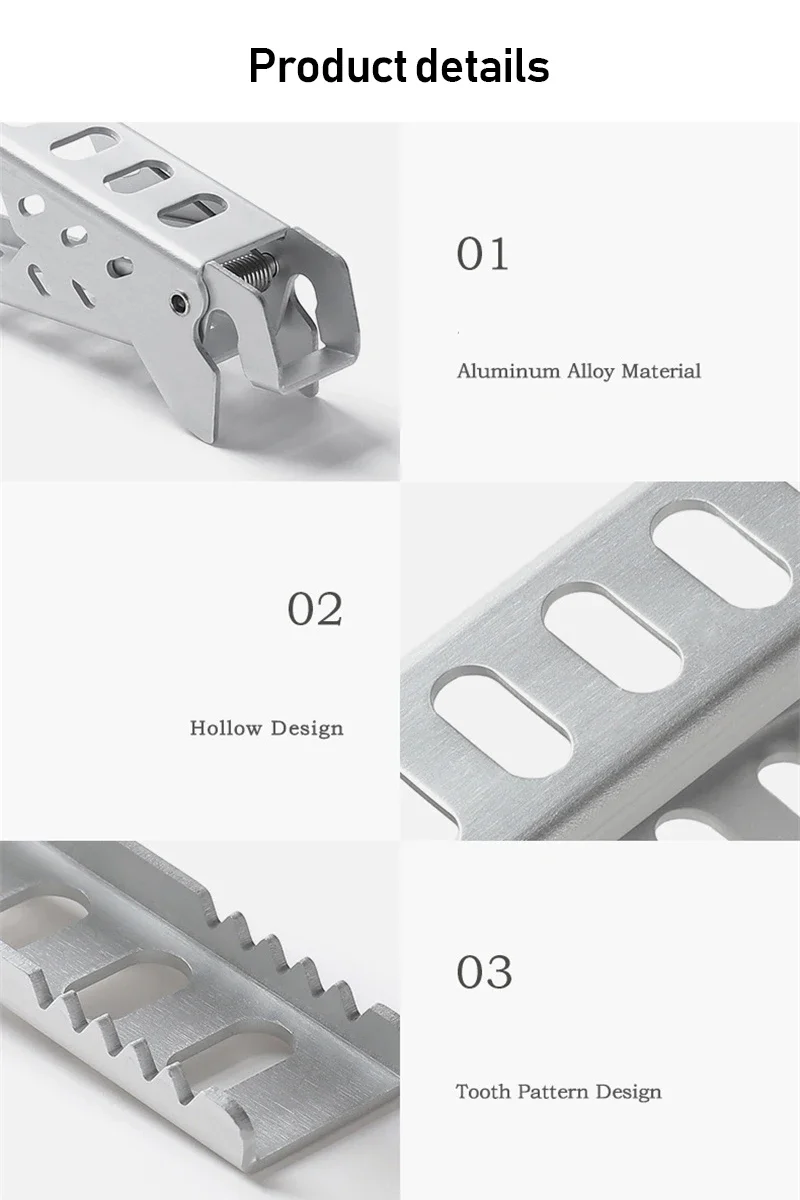 Aluminium Anti-hot Alloy Clip  - Camping Cooking Pot Stainless Steel recensie en prijs