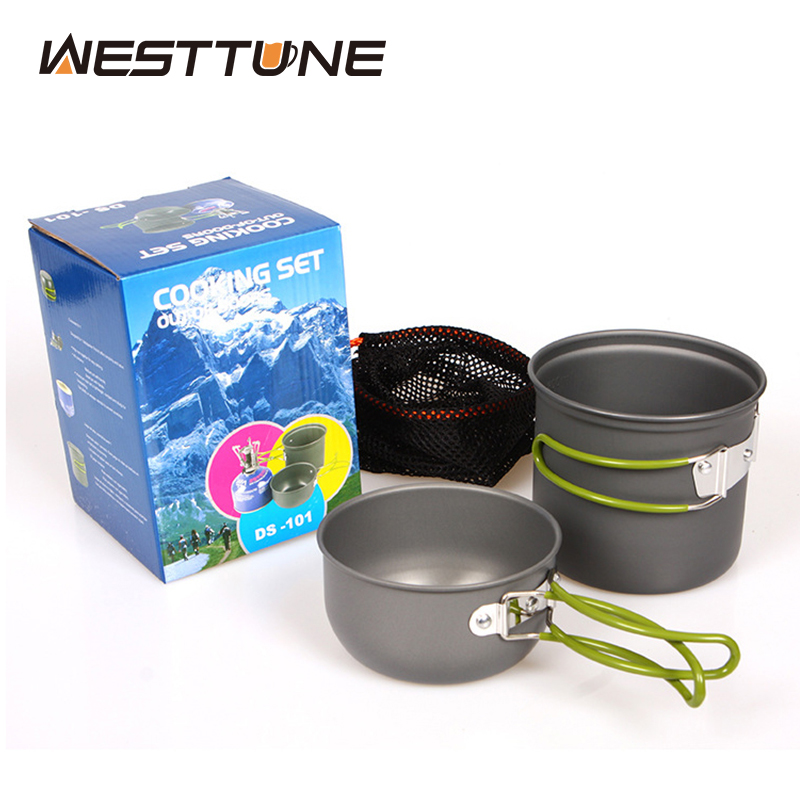 WESTTUNE Camping Pot Hiking Co - Camping Cooking Set 2 Person recensie en prijs