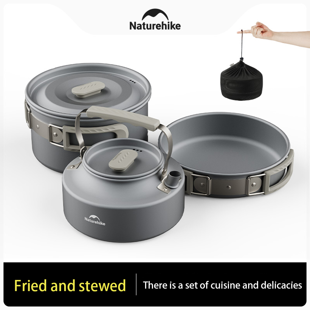 Naturehike Outdoor Pot Set,Cam - Camping Cooking Pot Stainless Steel recensie en prijs