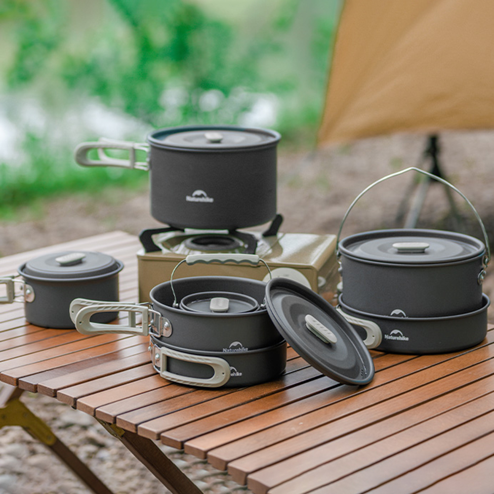 Naturehike Outdoor Pot Set,Cam - Camping Cooking Pot Stainless Steel recensie en prijs