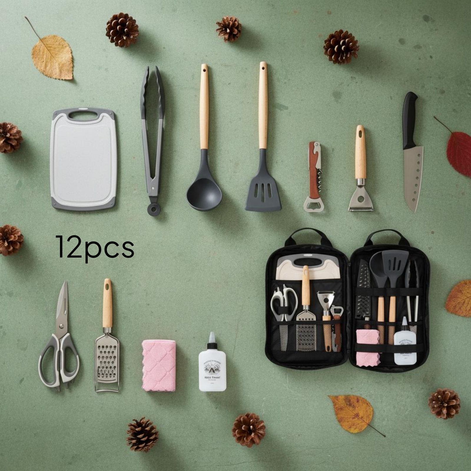 Portable Camping Cookware Kit  - Camping Cooking Kits recensie en prijs