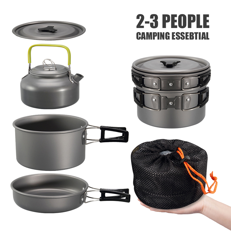 WESTTUNE Camping Cookware Kit  - Camping Cooking Set 2 Person recensie en prijs