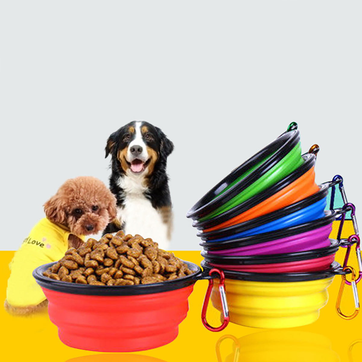 Collapsible Pet Silicone Dog F - Camping Cooking And Eating recensie en prijs