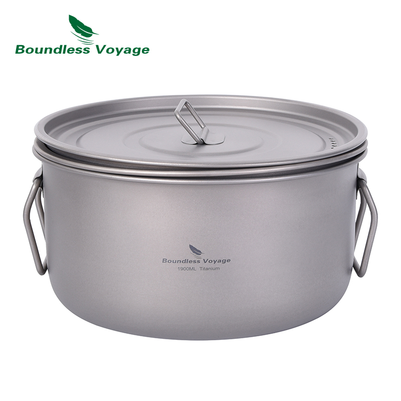 Boundless Voyage Camping Cooki - Mess Kit Titanium recensie en prijs