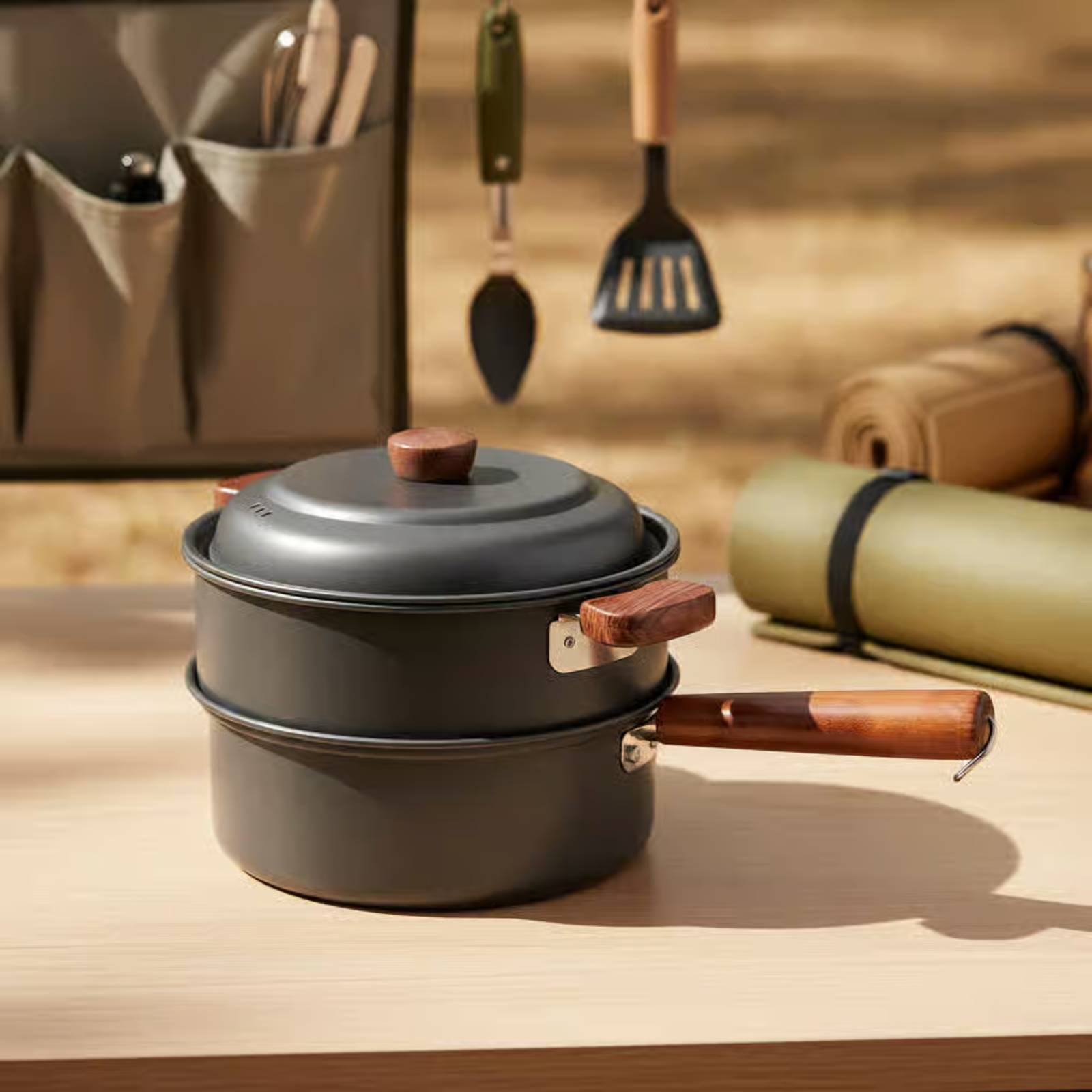 3 L 3L Outdoor Cooking Pot Lig - Nesting Camping Cooking Set recensie en prijs